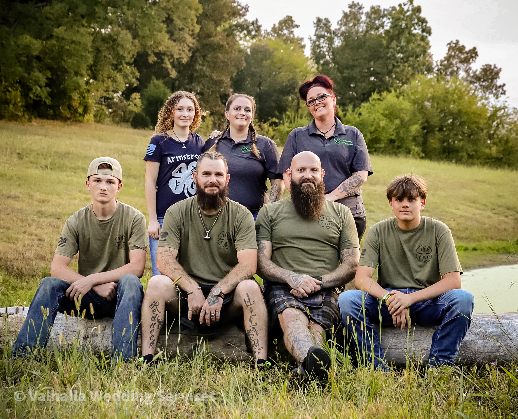 The Armstrong Construction crew — a family-run team in Middle Tennessee